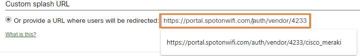custom splash url custom splash url